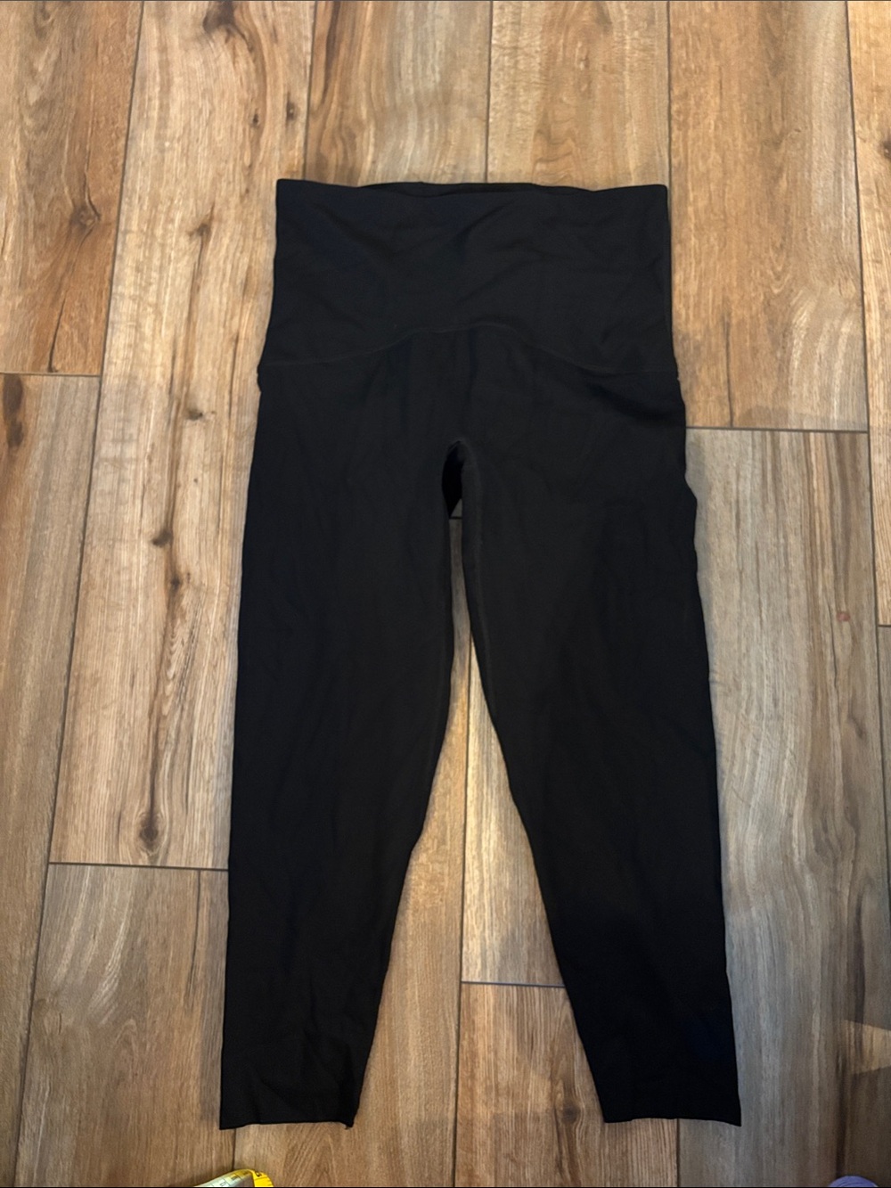 SPANX Booty Boost Active 7/8 Leggings in Black - Size XL (Style 50186R)